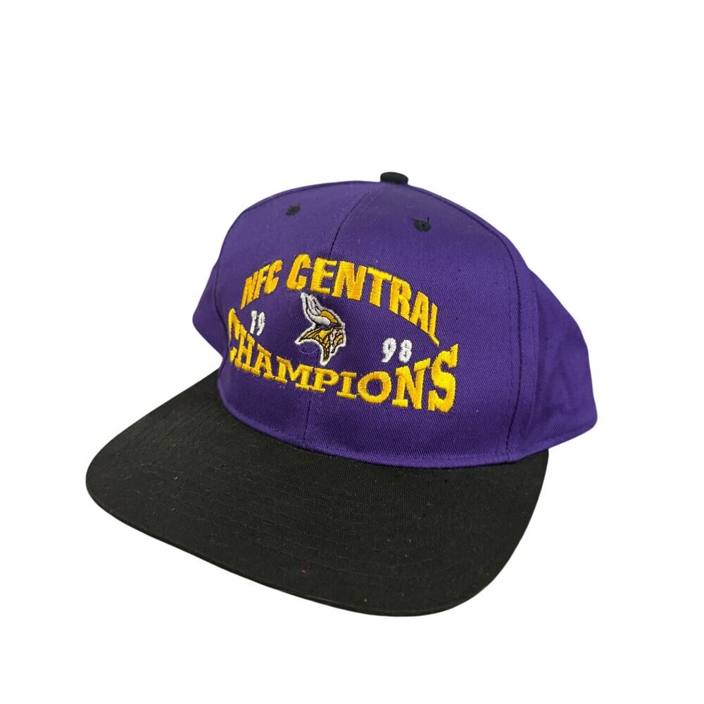 NWT Vintage Minnesota Vikings 1998 Snapback Hat